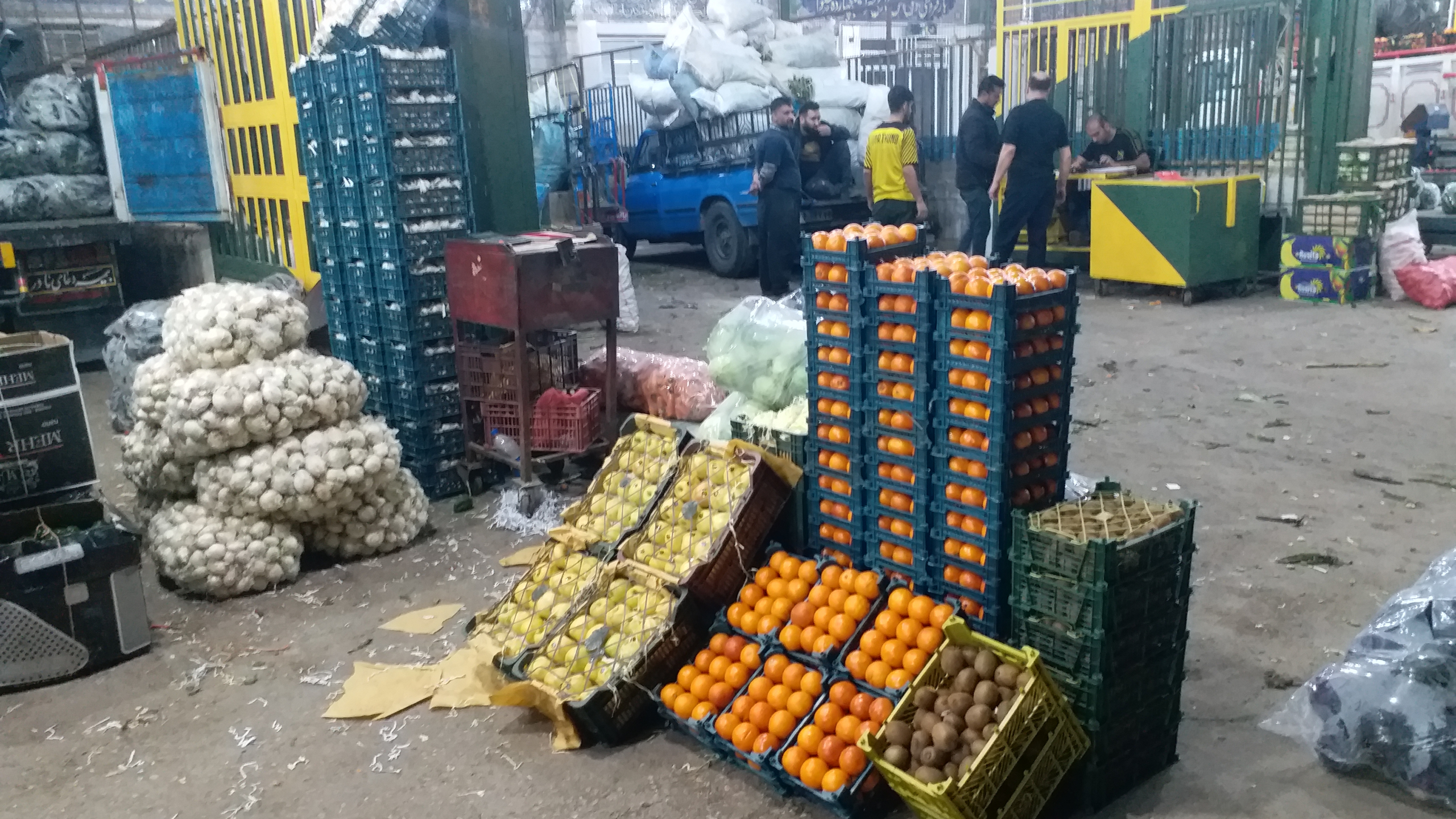 خدمات سورتینگ و میدان بار مقصودی در جیرفت